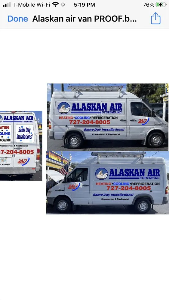 Slide of Alaskan Air Systems Inc