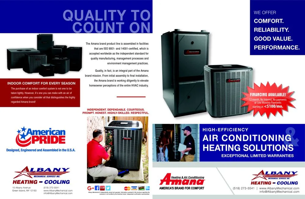 Slide of Albany Mechanical Services