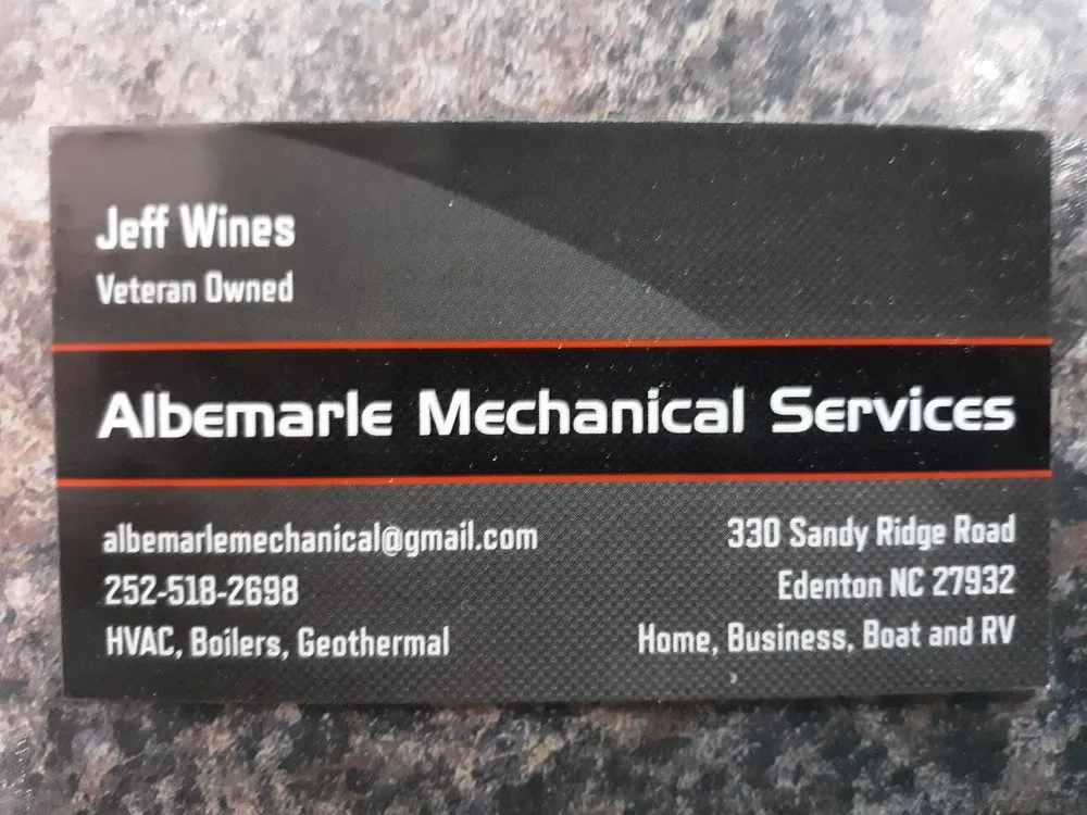 Slide of Albemarle Mechanical Services