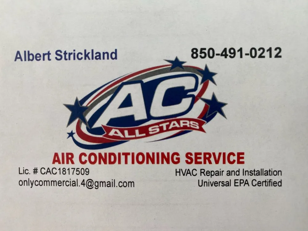 Slide of Albert Strickland Service Tech