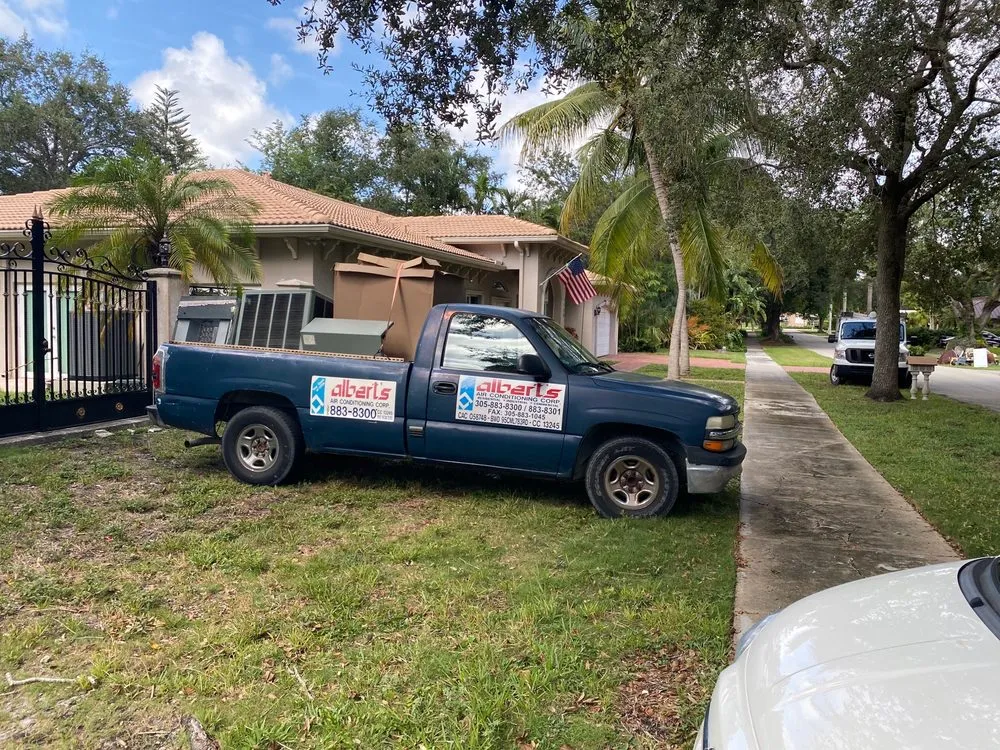 Slide of Albert's Air Conditioning