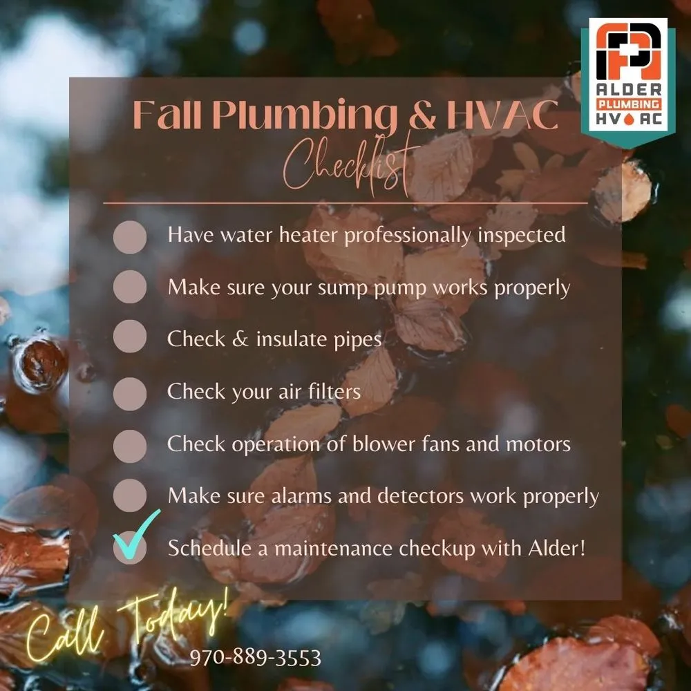 Slide of Alder Plumbing, Heating and Air