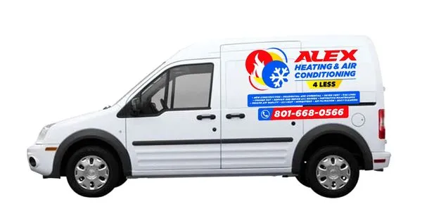 Alex Heating and Air Conditioning 4 Less Logo