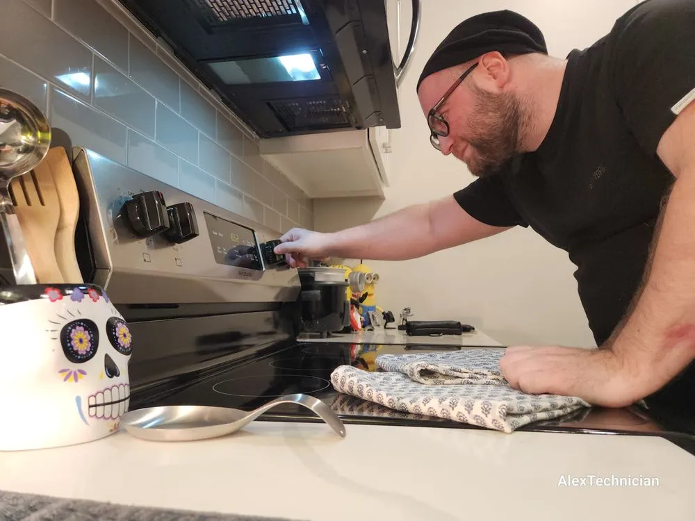 Slide of Alex Technician