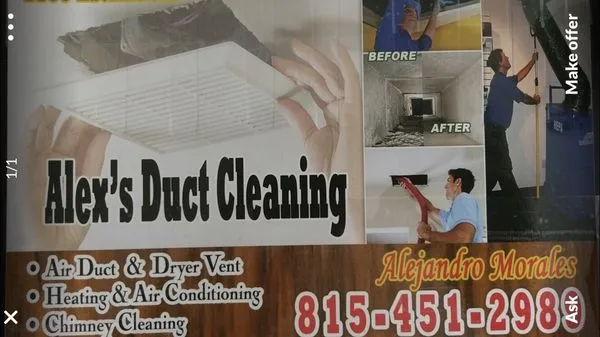 Alex's Duct Cleaning Logo