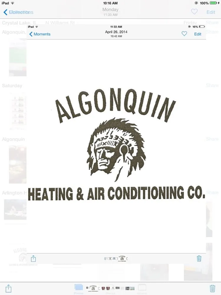 Slide of Algonquin Heating & Air Conditioning