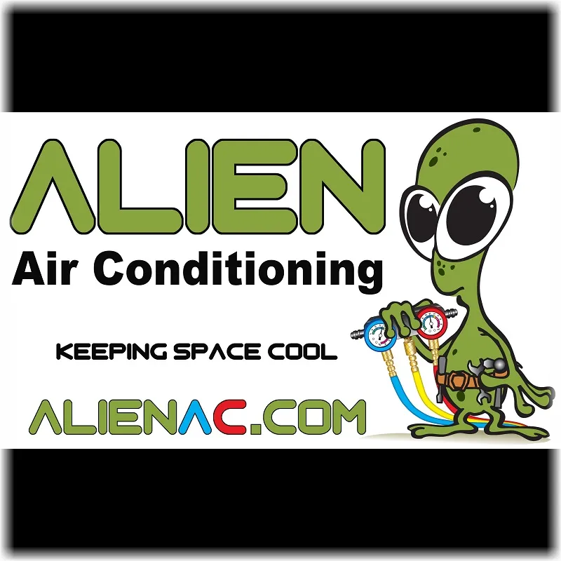 Slide of Alien Air Conditioning and Heating