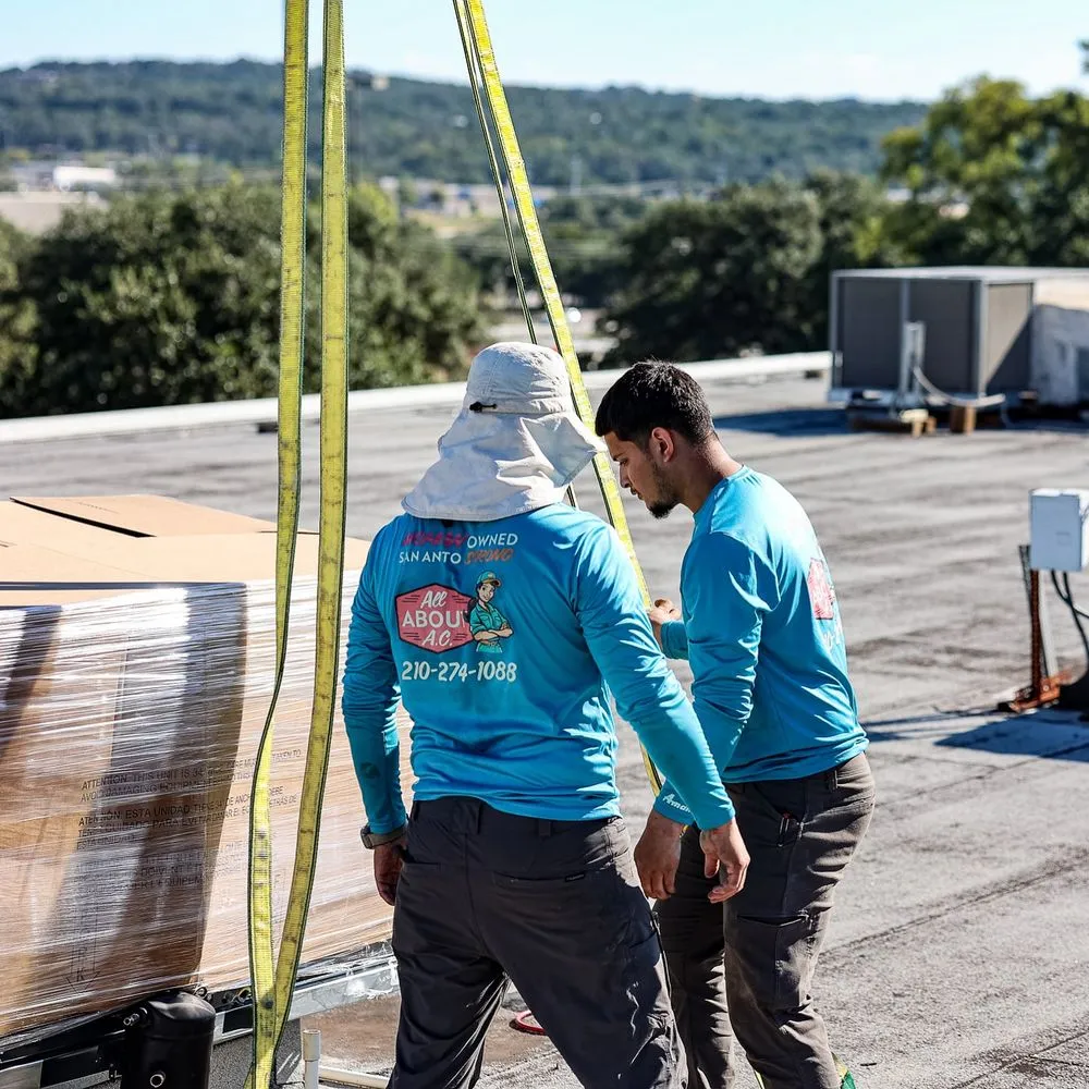 Slide of All About Air Conditioning & Heating