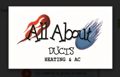 Slide of All About Ducts
