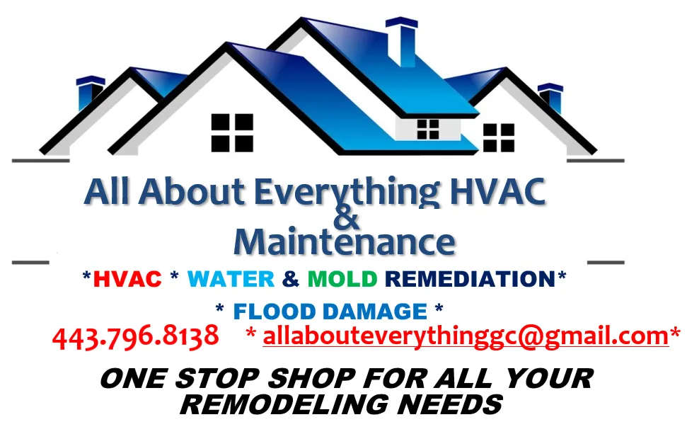 Slide of All About Everything HVAC & Maintenance