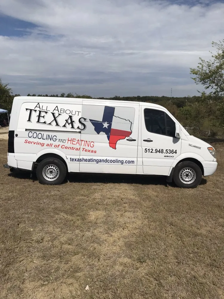 Slide of All About TEXAS Cooling And Heating