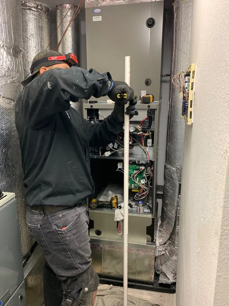 Slide of All-Air Heating And Air Conditioning