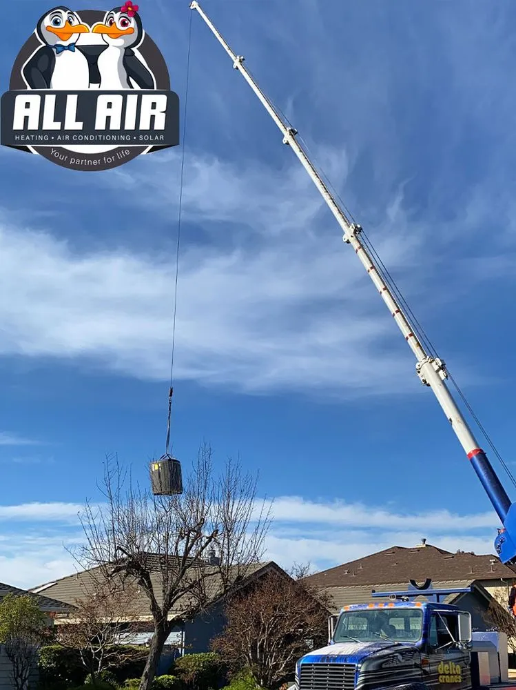 Slide of All-Air Heating And Air Conditioning