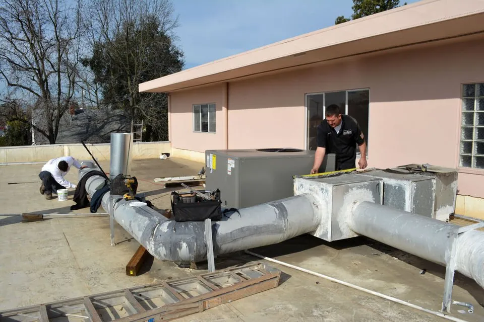 Slide of All-Air Heating And Air Conditioning