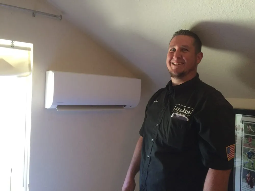 Slide of All-Air Heating And Air Conditioning