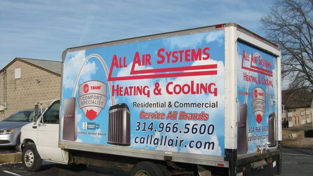 Slide of All Air Systems Heating & Cooling