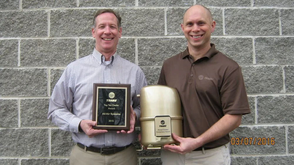 Slide of All Air Systems Heating & Cooling