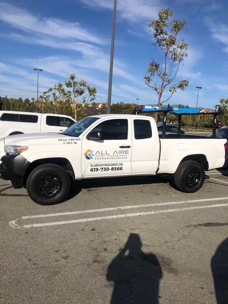 Slide of All Aire Heating and A/C