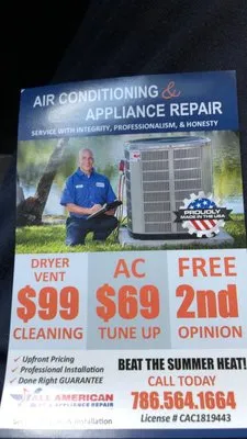 All American Ac & Appliance Repair Logo