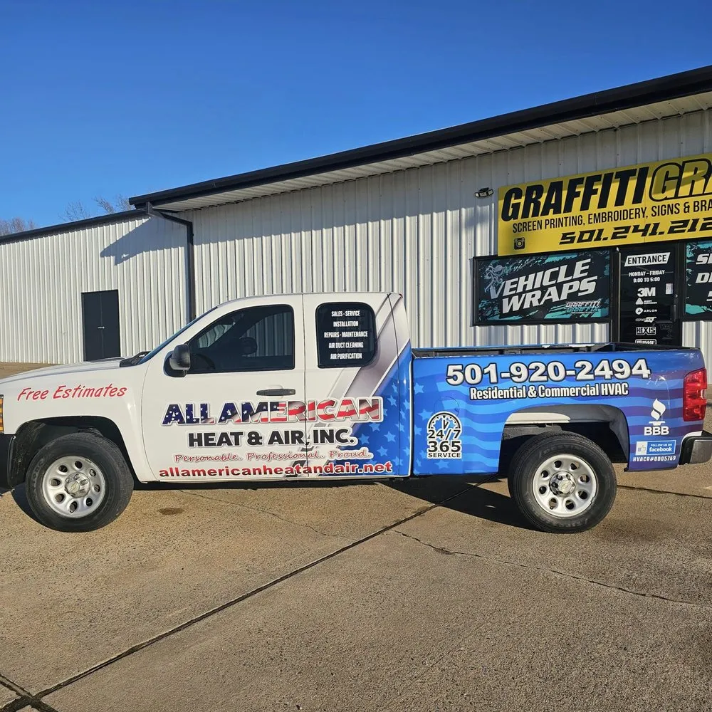 Slide of All American Heat & Air