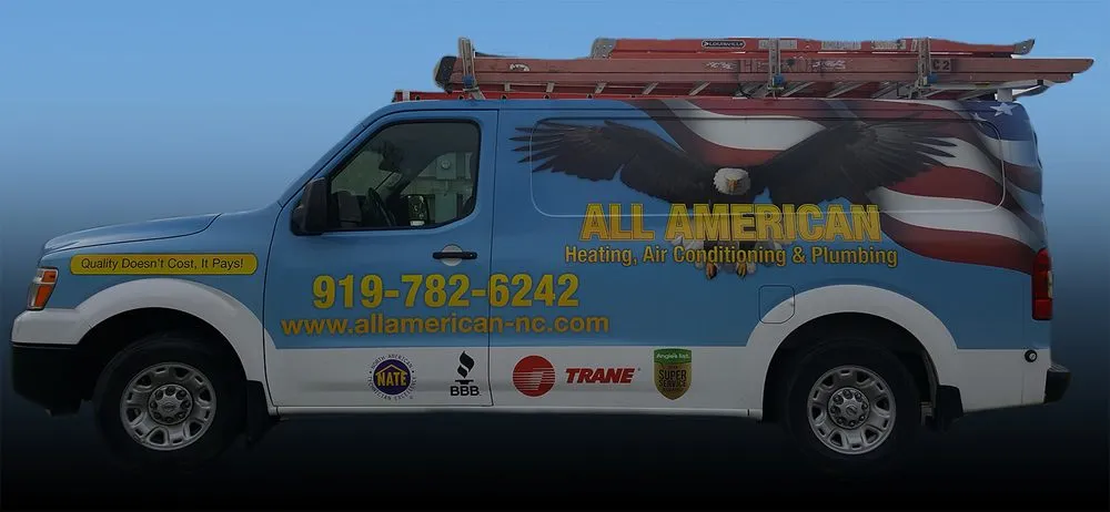 Slide of All American Heating, Air & Plumbing