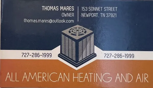 All American Heating and Air Logo
