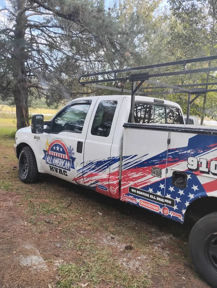 Slide of All American HVAC