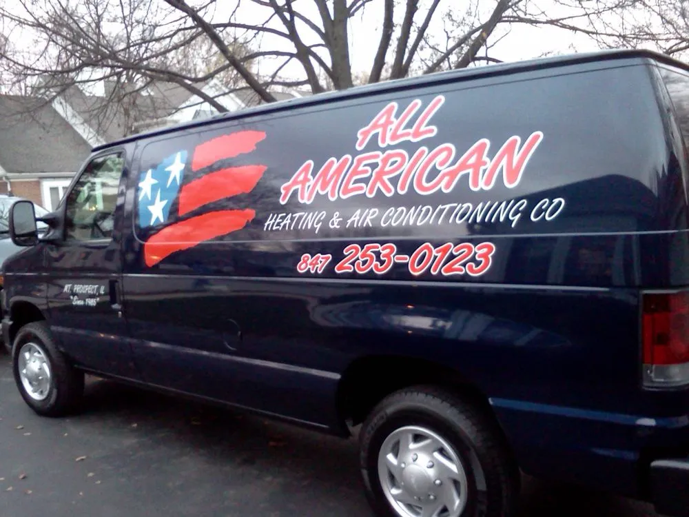 Slide of All American HVAC