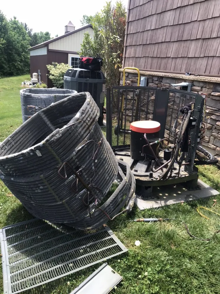 Slide of All American HVAC Services