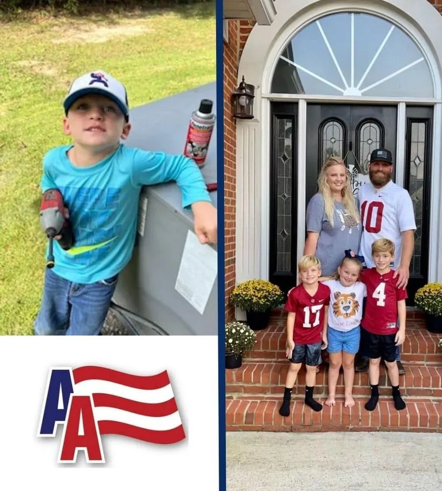 Slide of All American HVAC Services