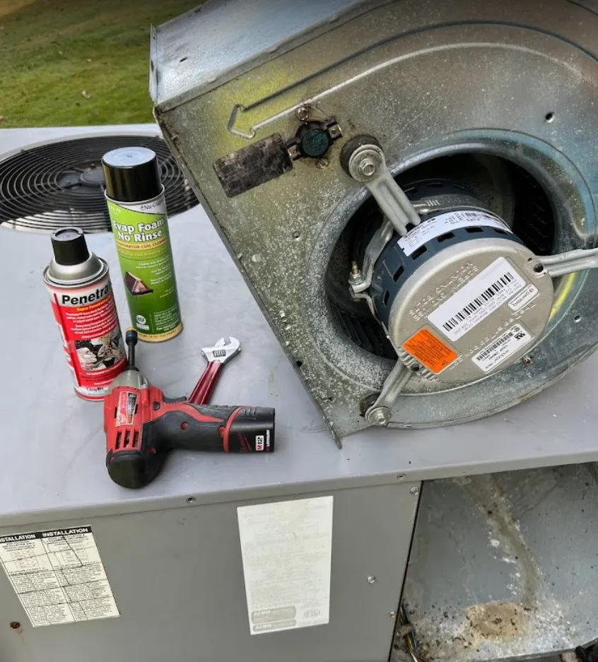 Slide of All American HVAC Services