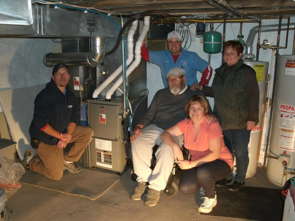 Emergency AC installation for homes in Waldo, WI by All American HVAC