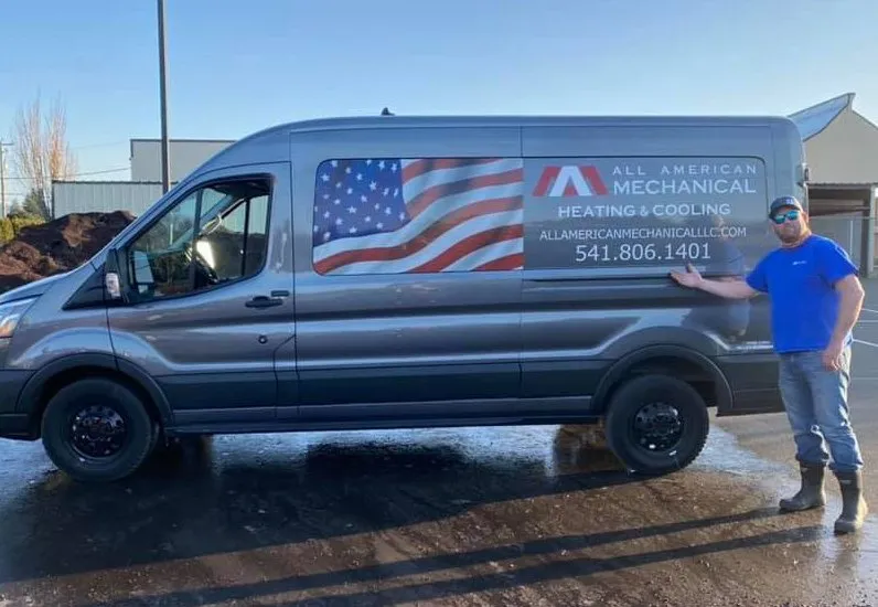 Slide of All American Mechanical