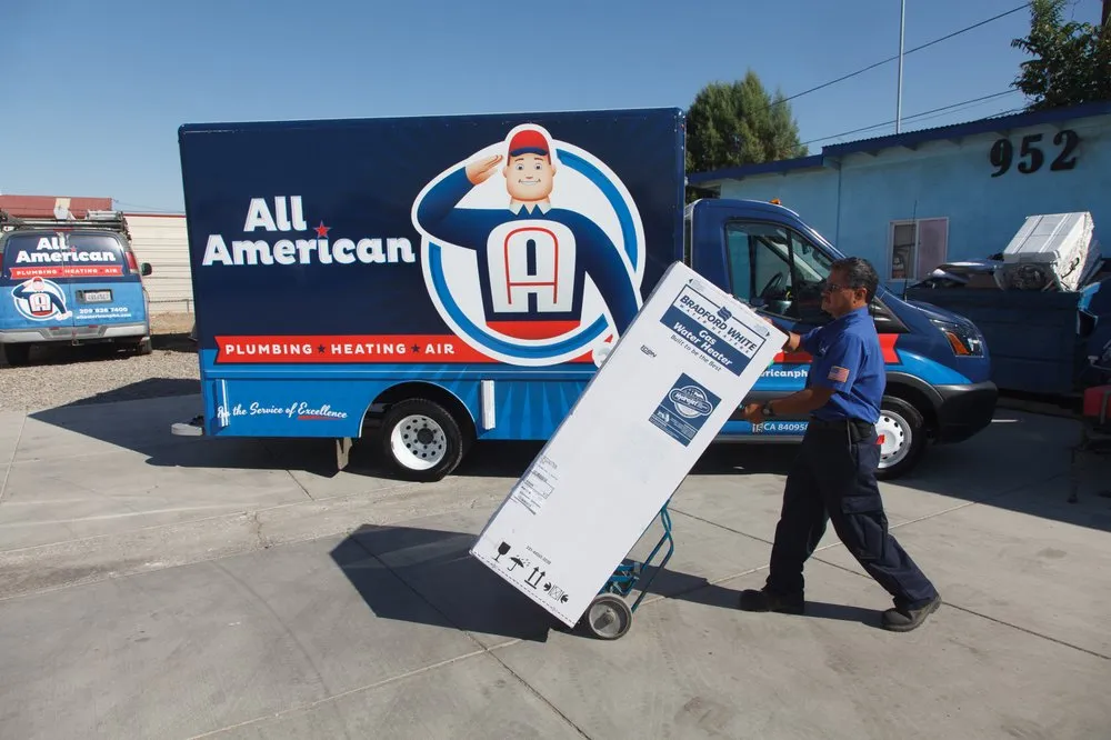 Slide of All American Plumbing Heating & Air