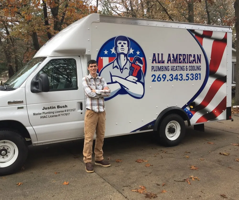 Slide of All American Plumbing, Heating and Cooling