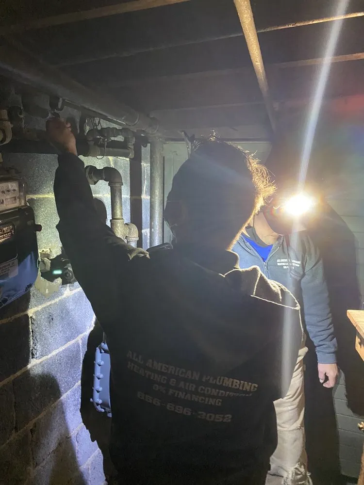 Slide of ALL American Plumbing Hvac