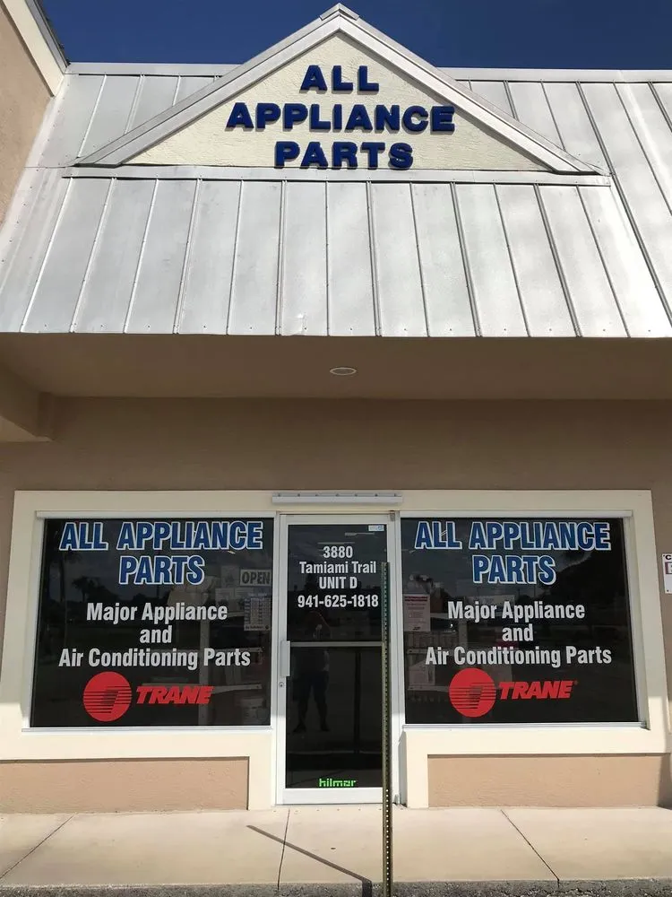 Slide of All Appliance Parts