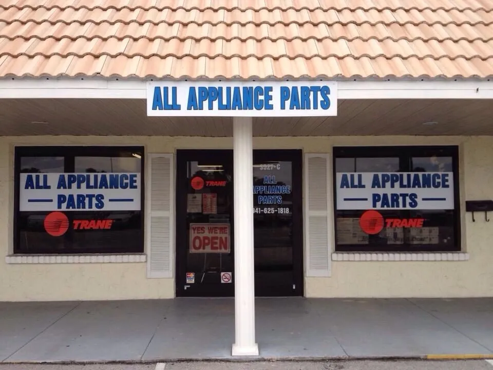 Slide of All Appliance Parts