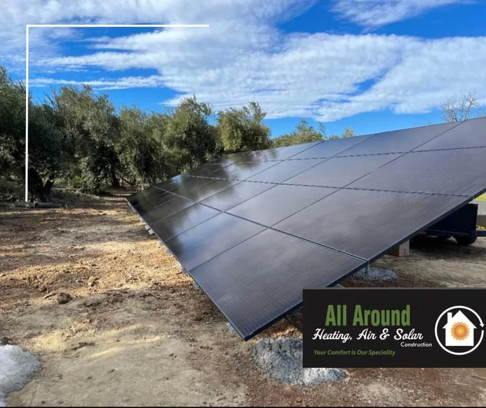 Slide of All Around Heating, Air & Solar Construction