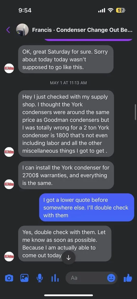 Slide of All Around Heating And Air Conditioning