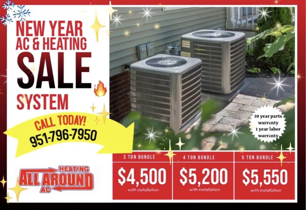 Slide of All Around Heating And Air Conditioning