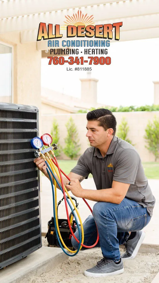 Slide of All Desert Plumbing, Heating & A/C