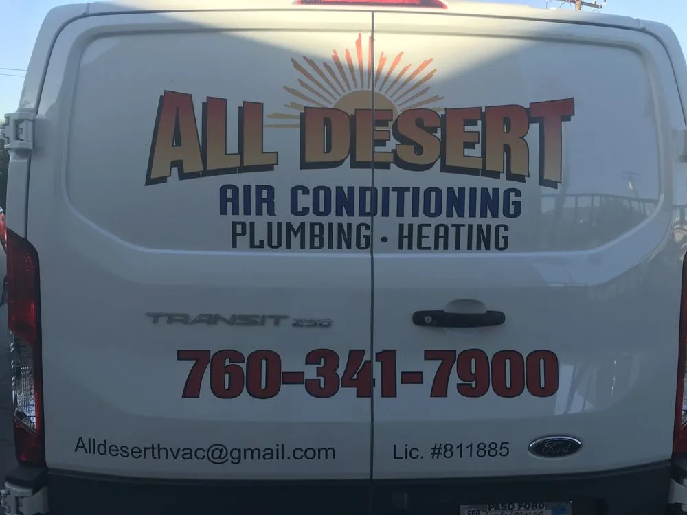 Slide of All Desert Plumbing, Heating & A/C