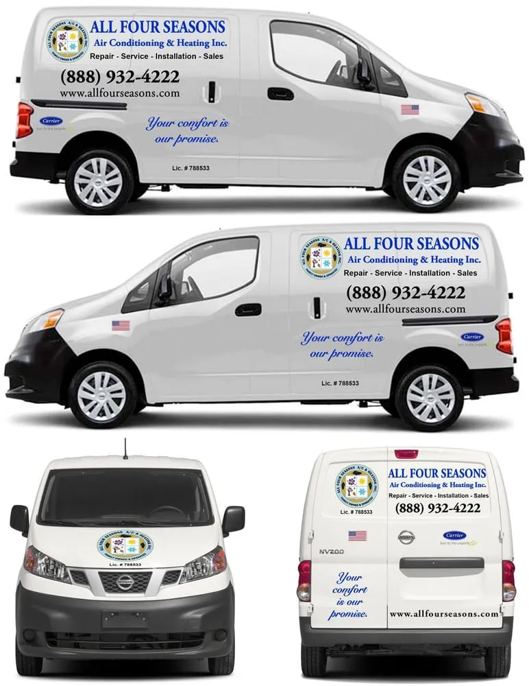 Slide of All Four Seasons Air Conditioning & Heating