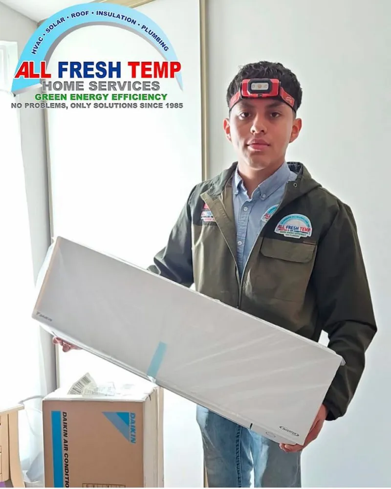 Slide of All Fresh Temp Heating & Air Conditioning
