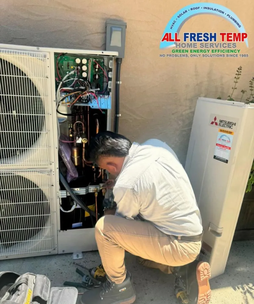 Slide of All Fresh Temp Heating & Air Conditioning