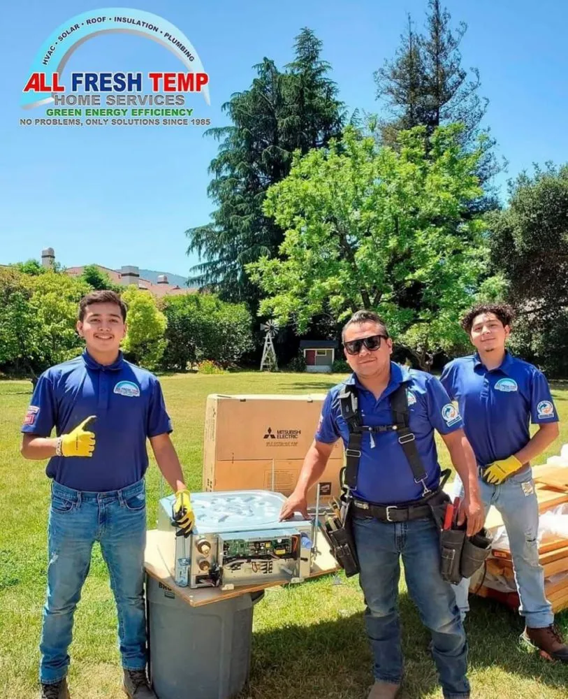 Slide of All Fresh Temp Heating & Air Conditioning