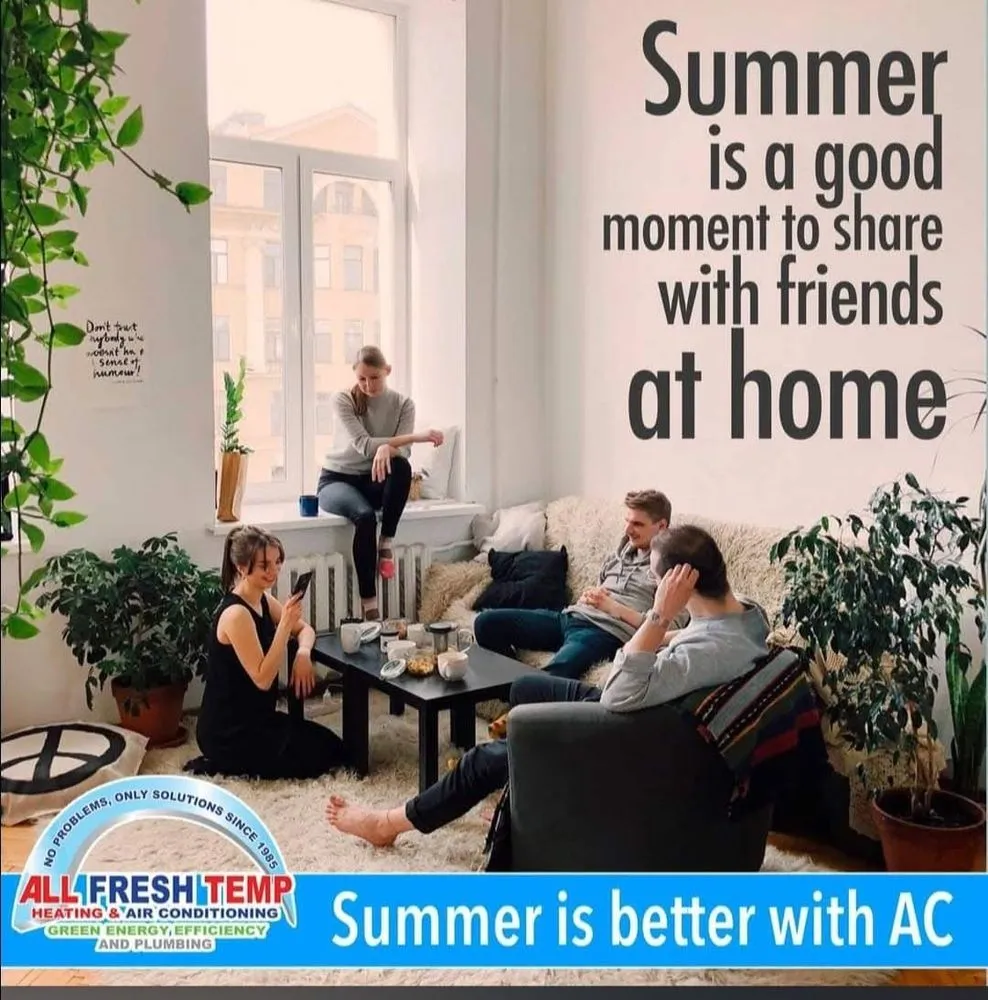 Slide of All Fresh Temp Heating & Air Conditioning