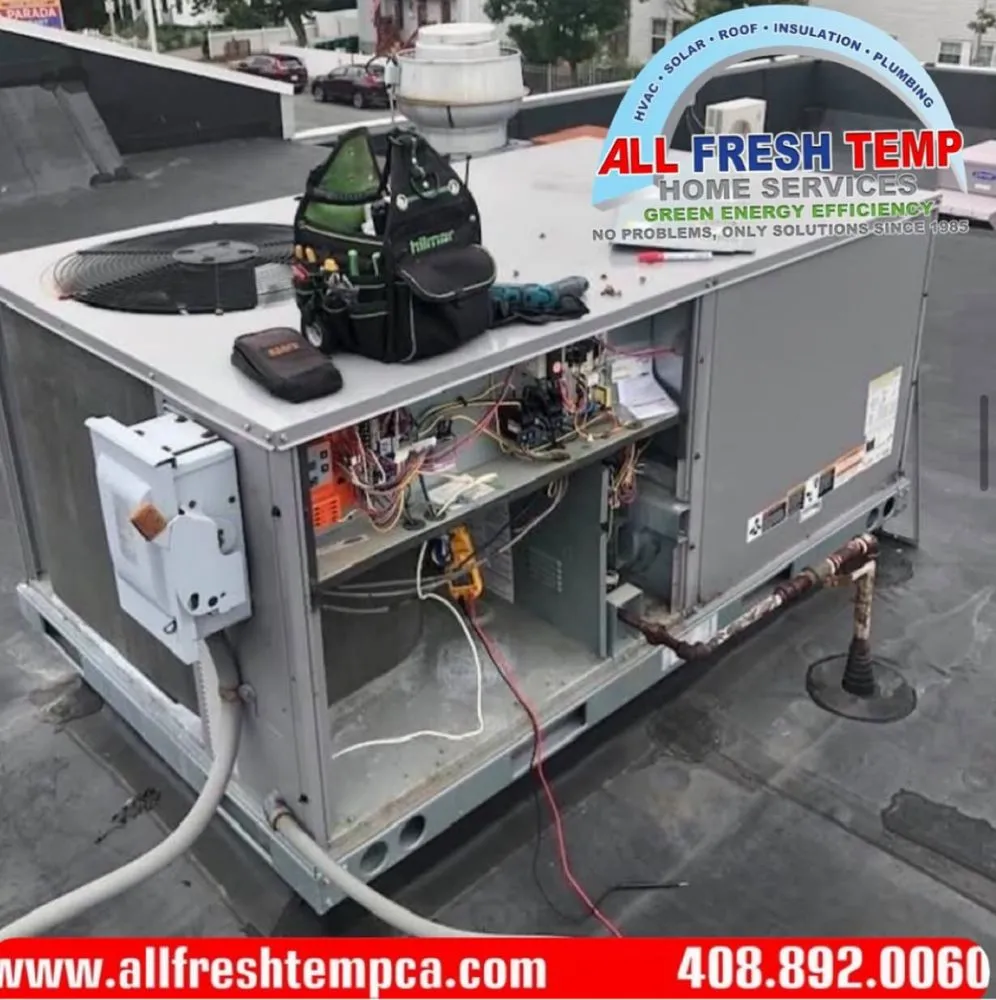 Slide of All Fresh Temp Heating & Air Conditioning