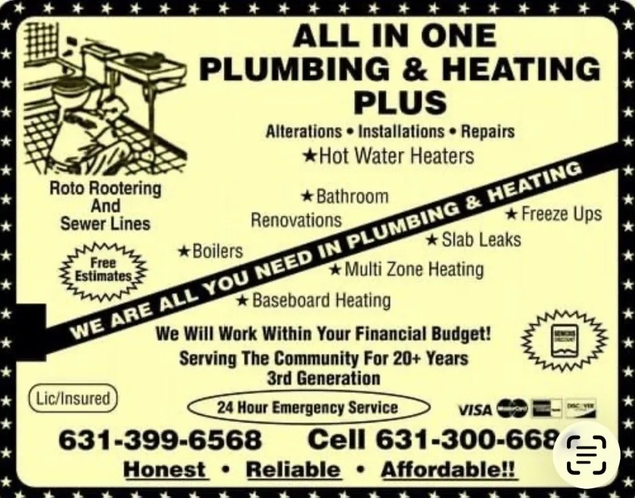 Slide of All In One Plumbing & Heating Plus